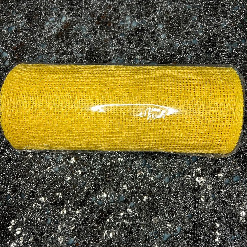 Yellow Poly burlap